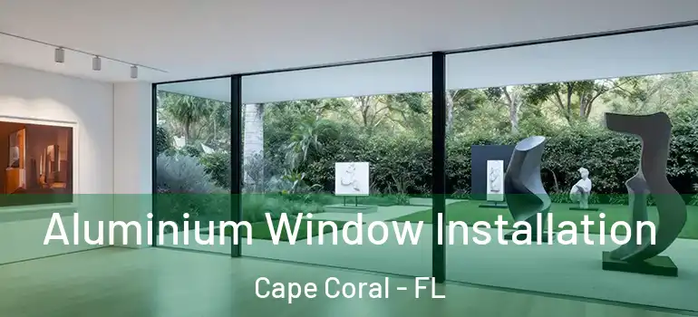  Aluminium Window Installation Cape Coral - FL