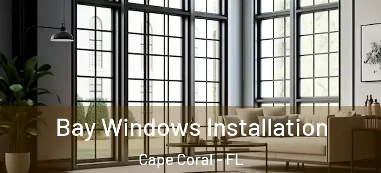  Bay Windows Installation Cape Coral - FL