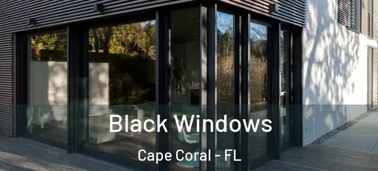 Black Windows Cape Coral - FL