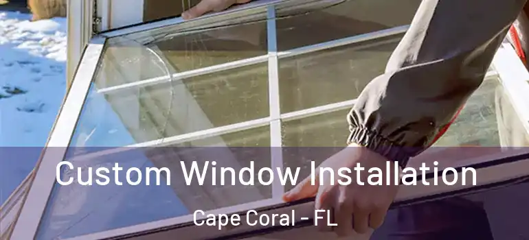  Custom Window Installation Cape Coral - FL