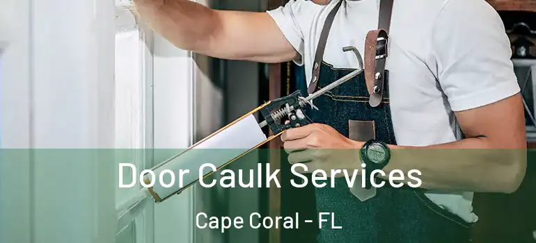  Door Caulk Services Cape Coral - FL