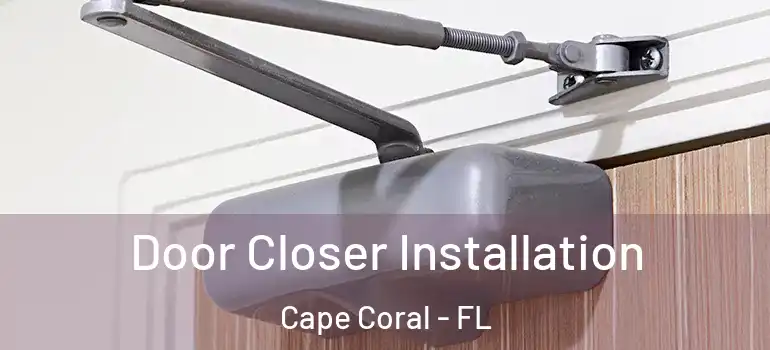  Door Closer Installation Cape Coral - FL