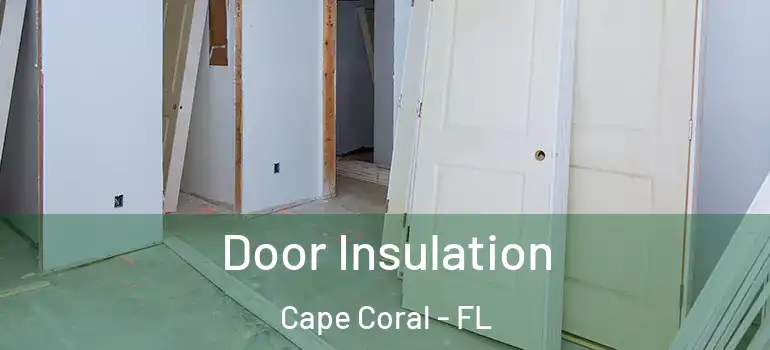  Door Insulation Cape Coral - FL