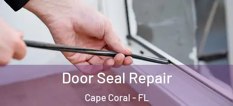 Door Seal Repair Cape Coral - FL