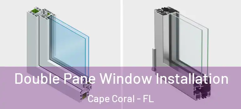  Double Pane Window Installation Cape Coral - FL