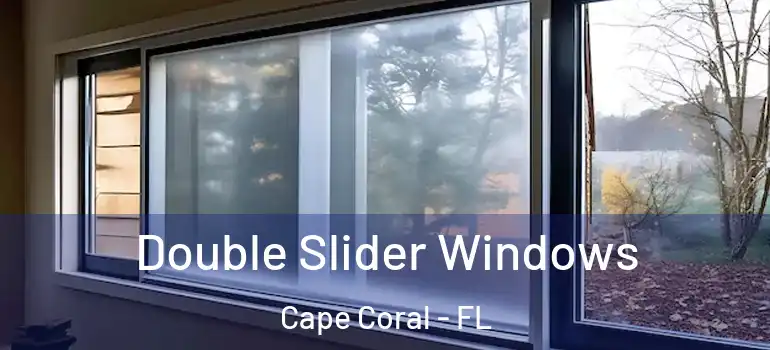  Double Slider Windows Cape Coral - FL