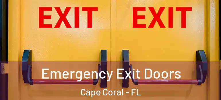  Emergency Exit Doors Cape Coral - FL