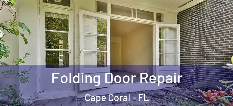  Folding Door Repair Cape Coral - FL