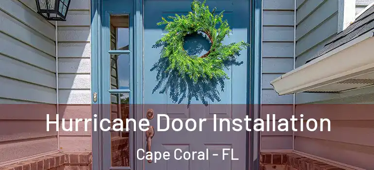  Hurricane Door Installation Cape Coral - FL