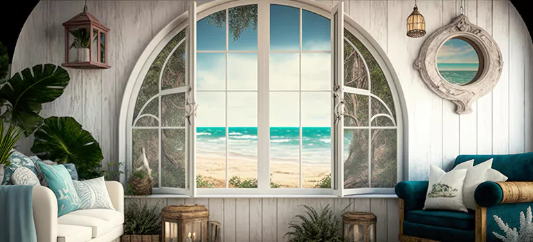 Interior Half-round Windows in Cape Coral, FL