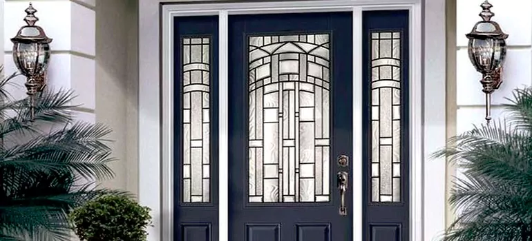 Stained Glass Door Panels in Cape Coral, FL