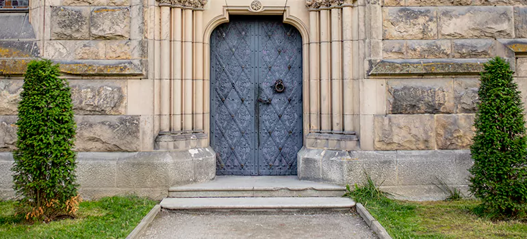 Traditional Double Front Doors in Cape Coral, FL