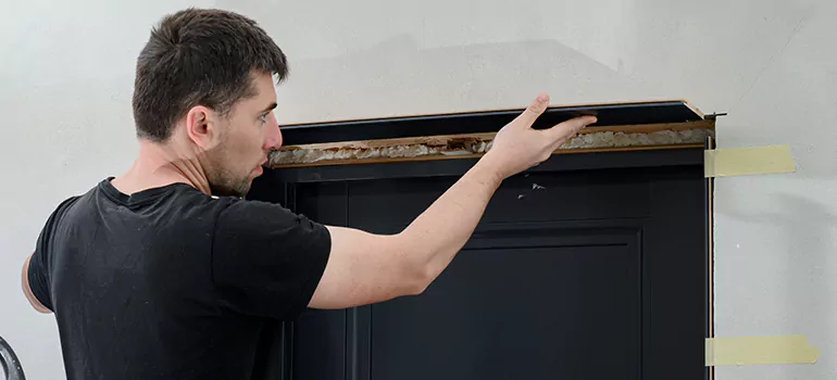 Wood Door Hole Repair in Cape Coral, FL
