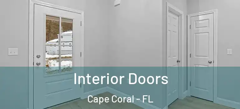  Interior Doors Cape Coral - FL