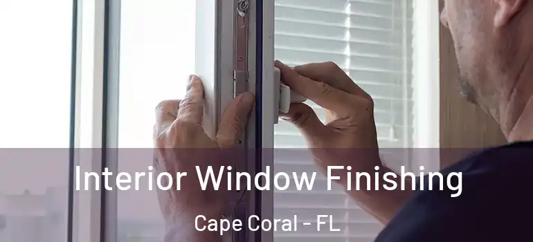  Interior Window Finishing Cape Coral - FL