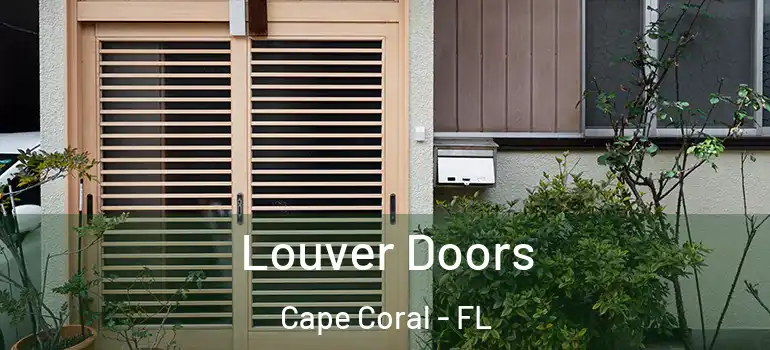  Louver Doors Cape Coral - FL