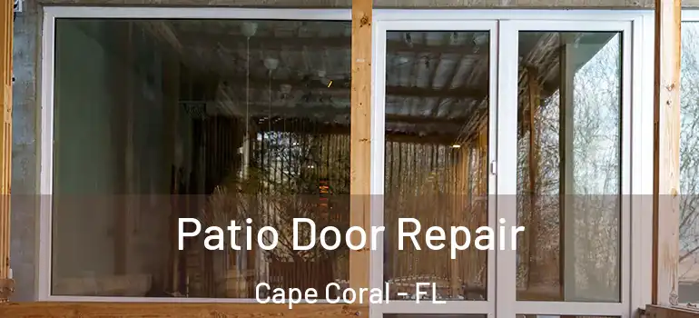  Patio Door Repair Cape Coral - FL