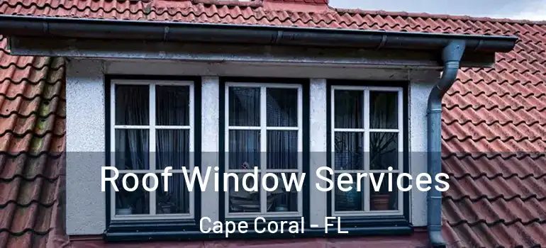  Roof Window Services Cape Coral - FL