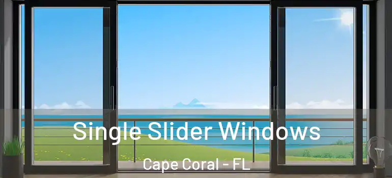  Single Slider Windows Cape Coral - FL