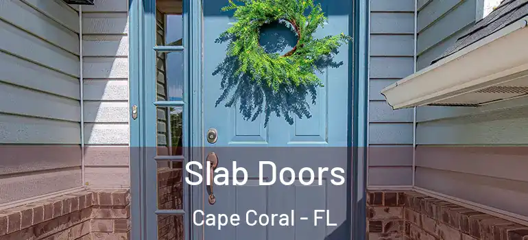  Slab Doors Cape Coral - FL