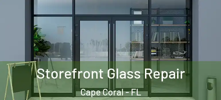  Storefront Glass Repair Cape Coral - FL
