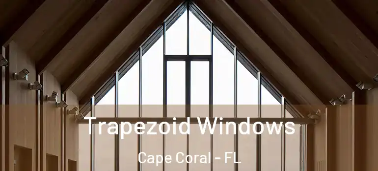  Trapezoid Windows Cape Coral - FL