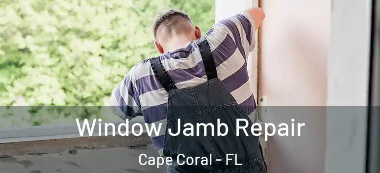  Window Jamb Repair Cape Coral - FL