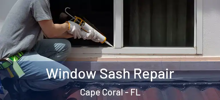  Window Sash Repair Cape Coral - FL